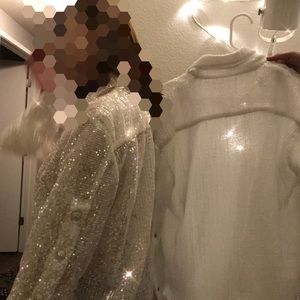 An adorable shirt with thousands of glitters.